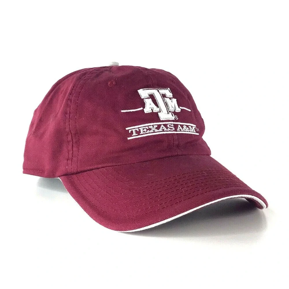 Vintage Texas A&M Aggies Snapback Hat Adjust Collegiate Licensed The‎ Game NOS